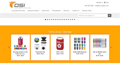 Desktop Screenshot of osipromos.com